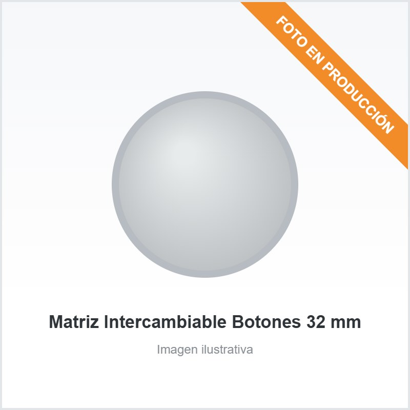 Matriz Intercambiable Botones 32 mm