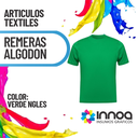 Remera ALGODON Peinado 24/1 con tapacostura Niños