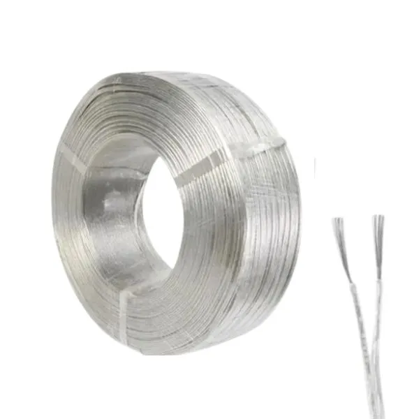 [6895] Cable bipolar cristal 2x0.5 x metro (bobina de 100 mts)