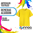 Remera ALGODON Peinado 24/1 con tapacostura Juvenil