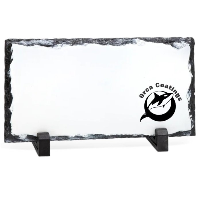 Portaretrato de Piedra ORCA Sublimable Rectangular 19 x 14 cm Espesor 8 mm