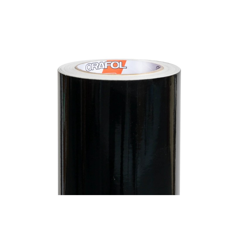 VINILO ORACAL 651 070 Black (Negro) Glosy 126 cm x metro lineal