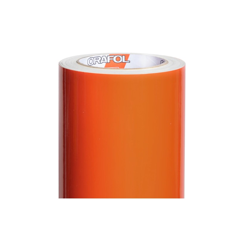 VINILO ORACAL 641 047 Orange red (Rojo Naranja) Glosy 63 cm x metro lineal