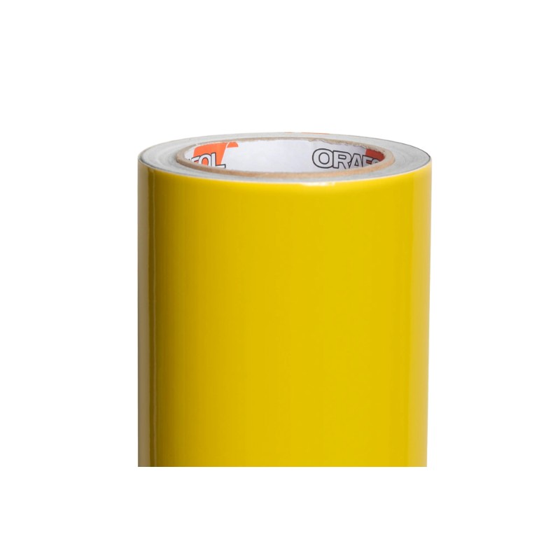 [242] VINILO ORACAL 641 021 Yellow (Amarillo) Mate 63 cm x metro lineal